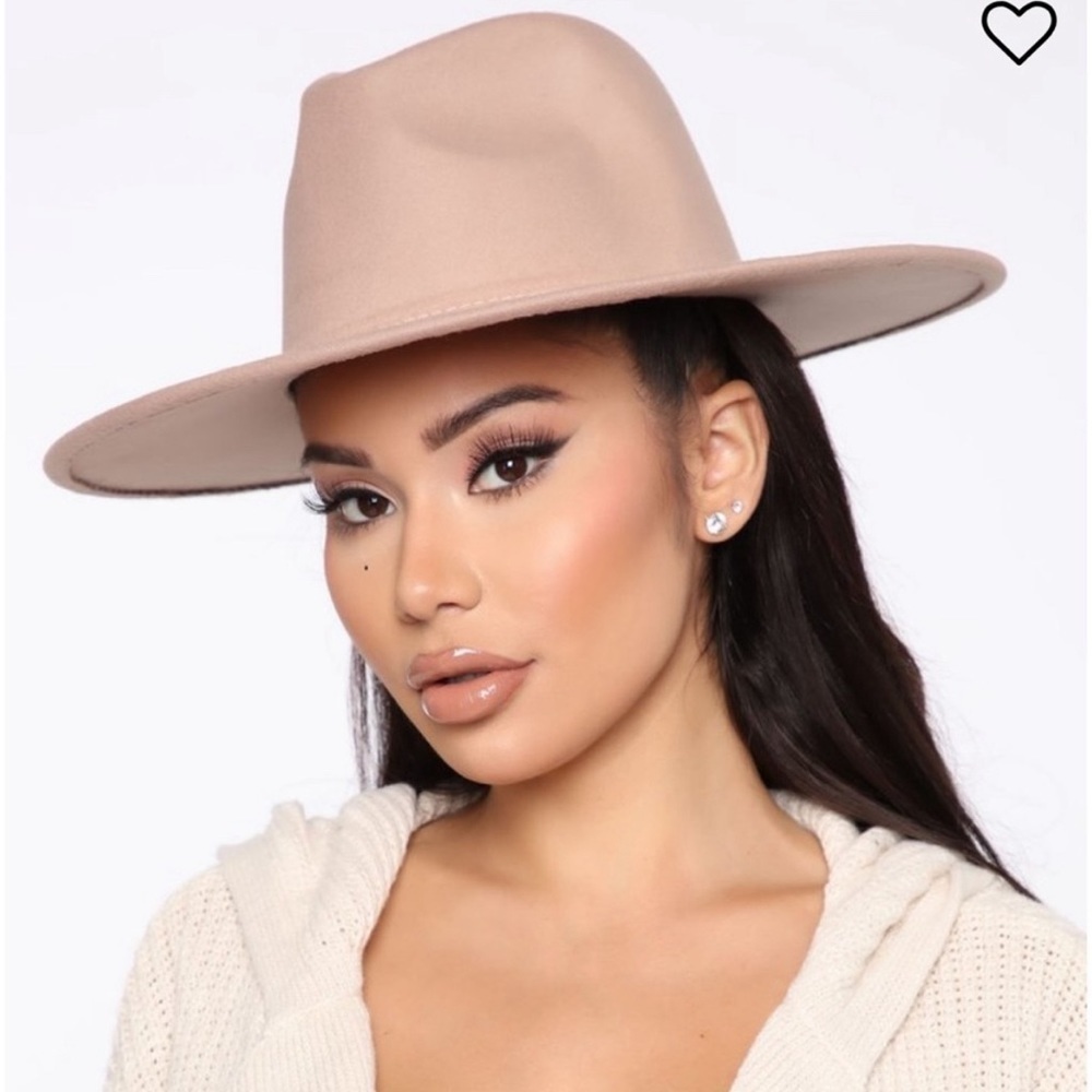 Fashion Nova Tan Fedora Hat